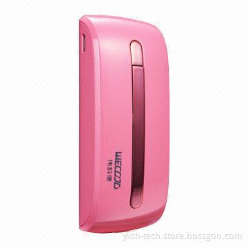 5,200mAh Power Bank for Cellphones Charging, 95 x 45.5 x 21mm Dimensions, 5V Voltage